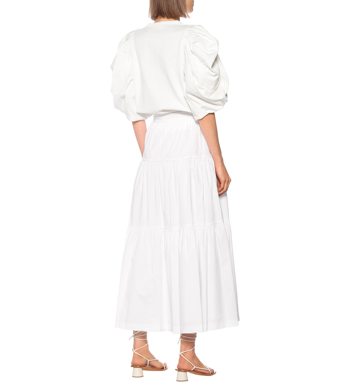Gonna midi Sea in cotone | Staud