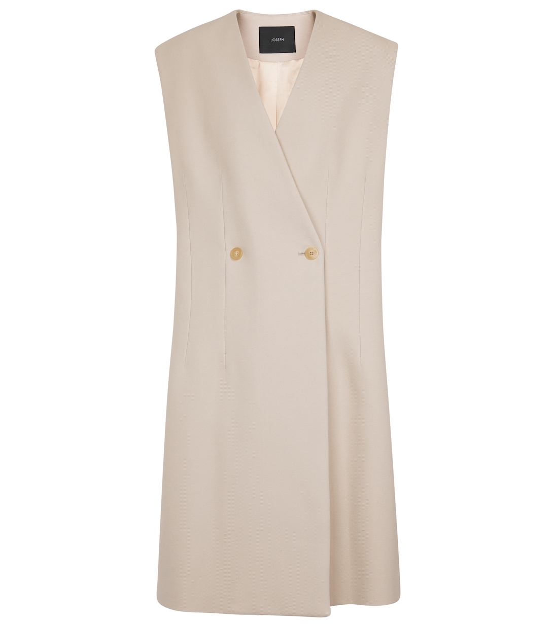 Ciling cotton twill midi dress | Joseph