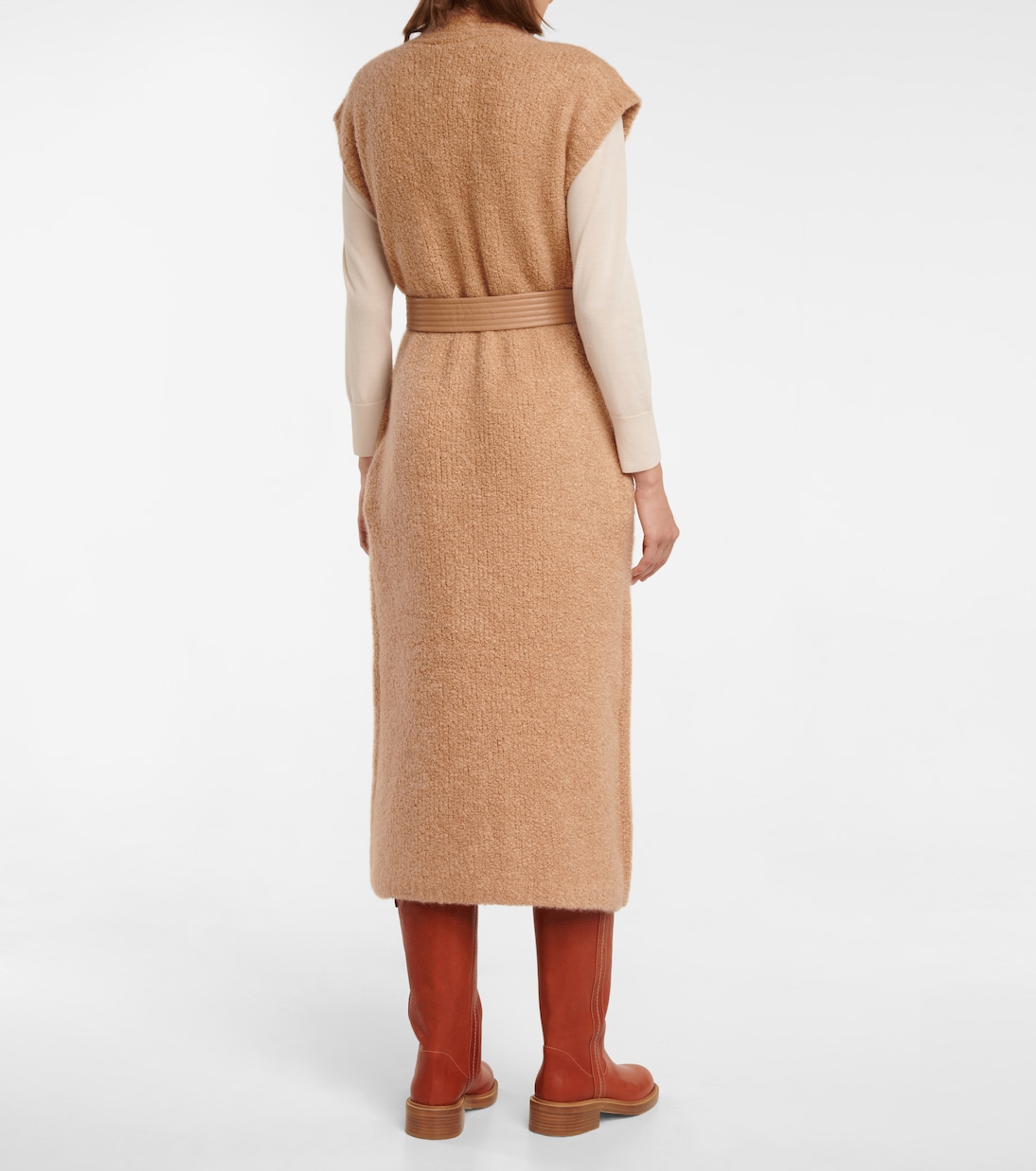 Bea cashmere and silk longline vest | Gabriela Hearst