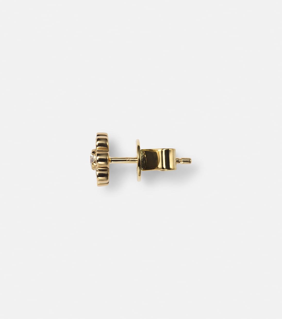 Boucle d’oreille unique Bellis en or jaune 18 ct et diamants | Sophie Bille Brahe
