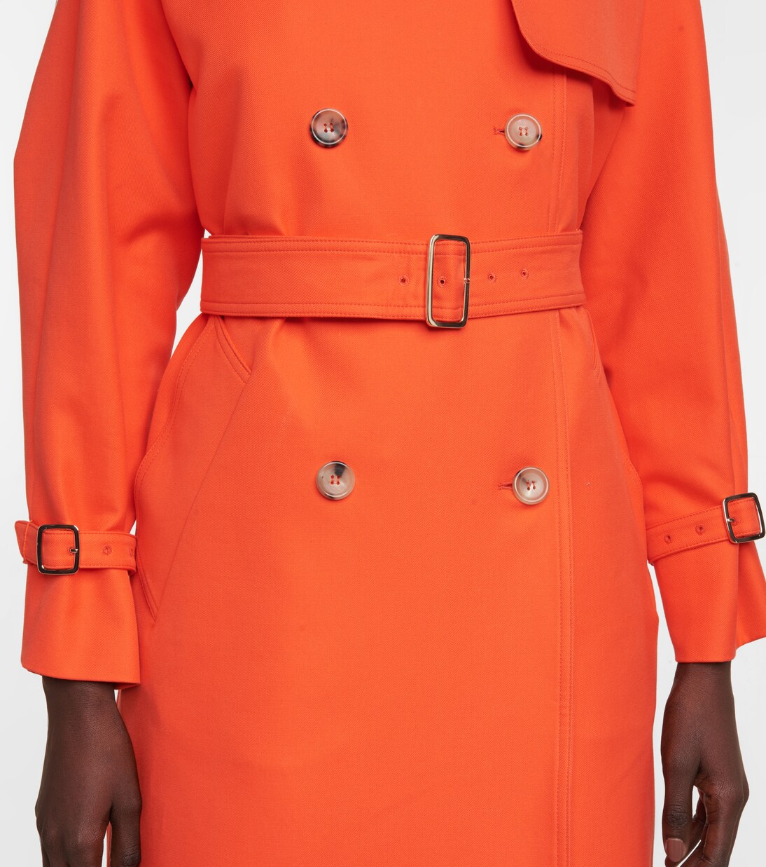 Egemone gabardine trench coat | Max Mara