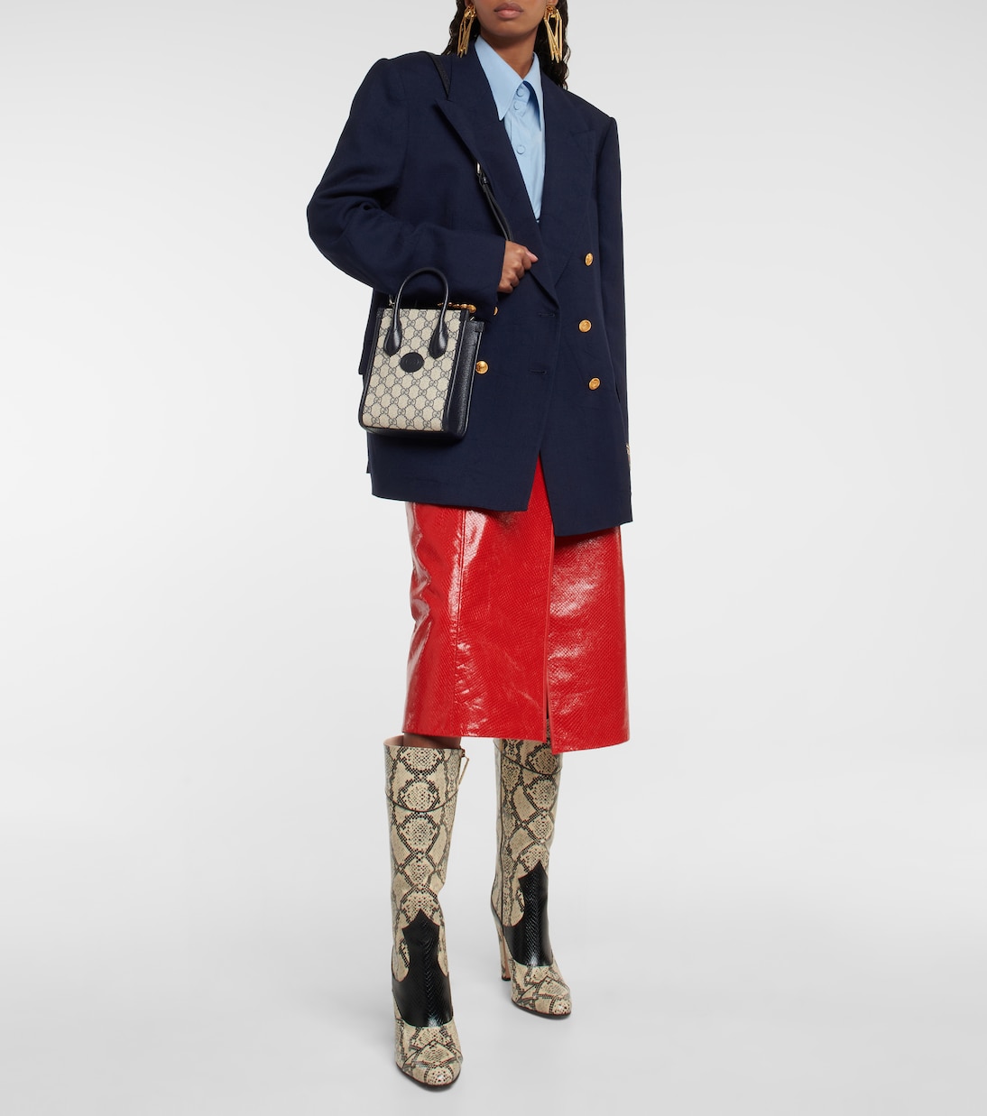 GG Supreme Mini canvas tote | Gucci