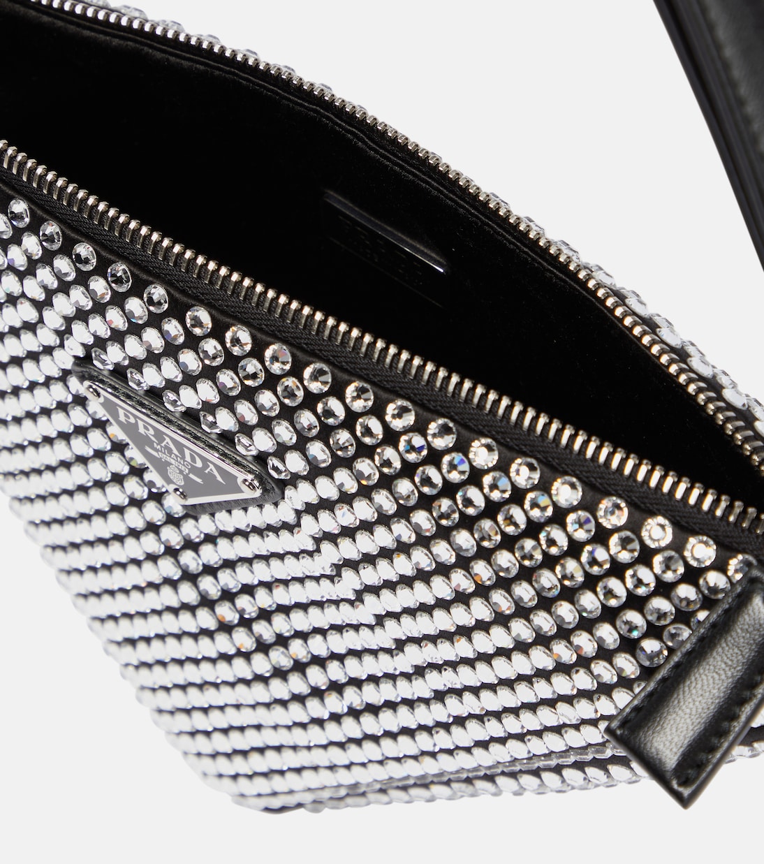 Borsa Triangle con cristalli | Prada