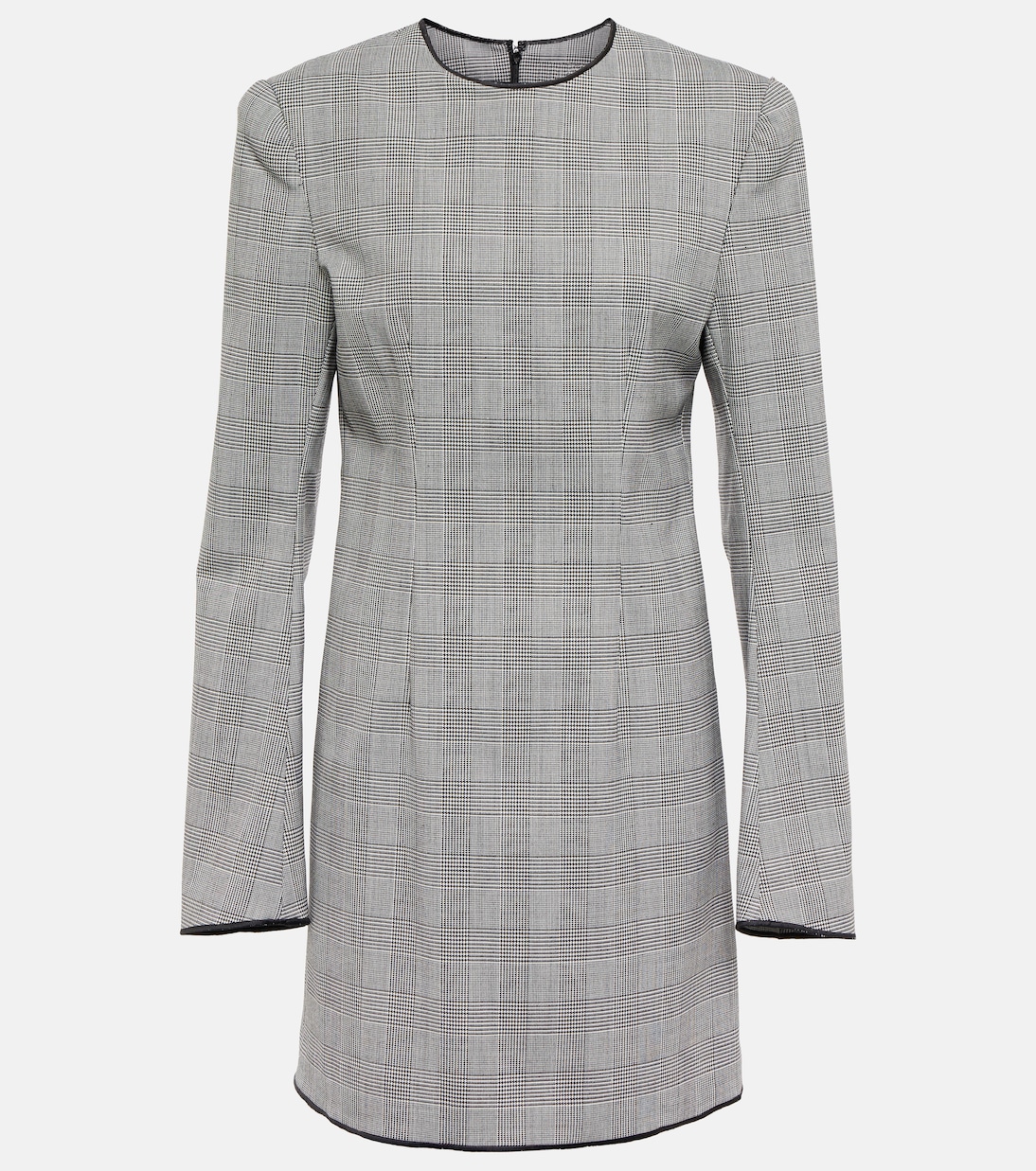 Medeola checked wool-blend minidress | Sportmax
