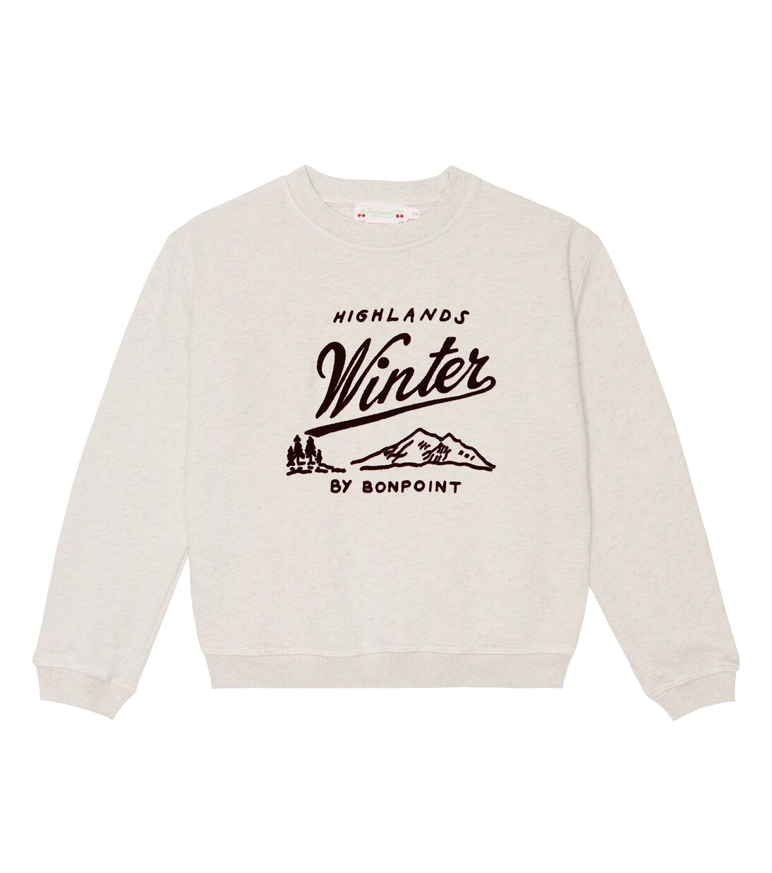 Bedrucktes Sweatshirt Tayla aus Baumwolle | Bonpoint