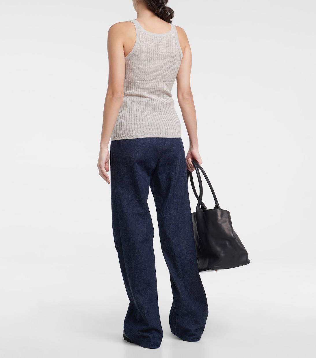 Nevin cashmere and silk tank top | Gabriela Hearst