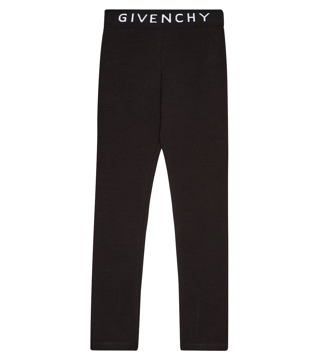 Leggings in misto cotone con logo | Givenchy Kids