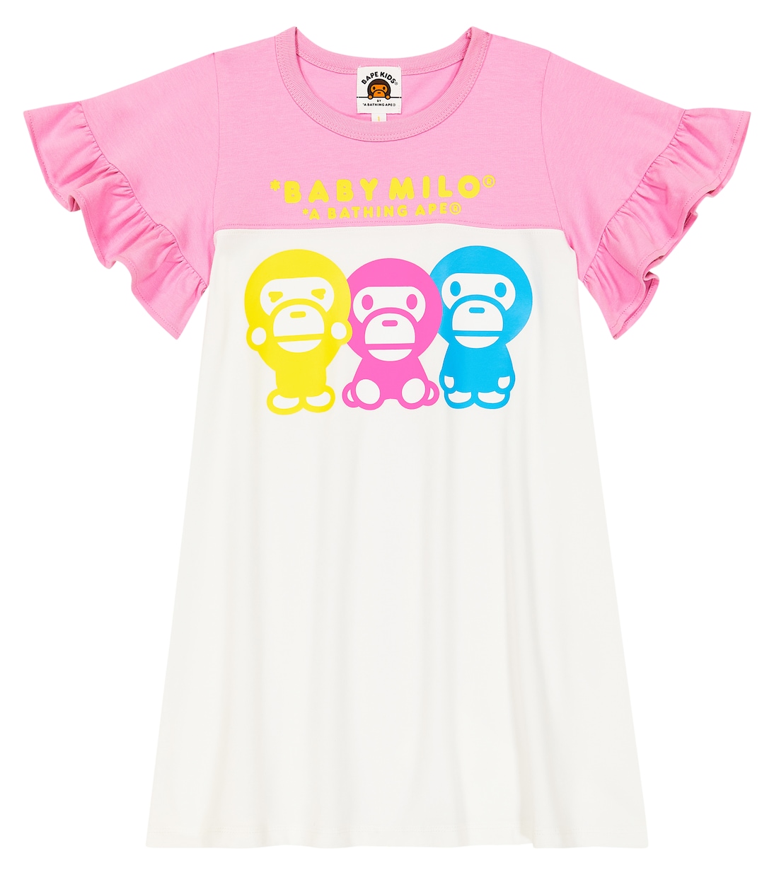 Bedrucktes Kleid Baby Milo® | BAPE Kids