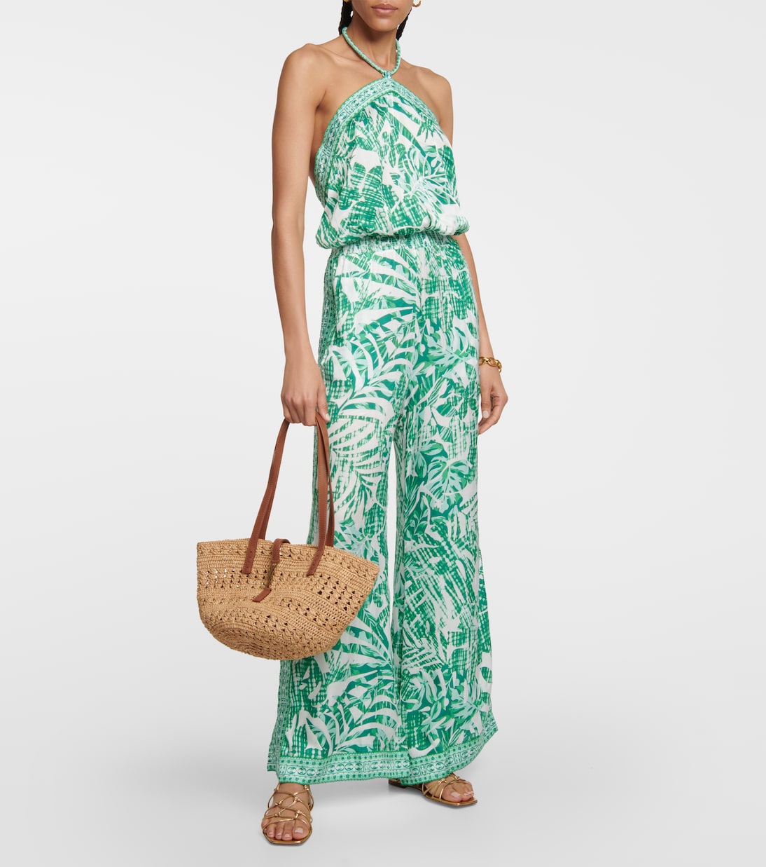 Mono Isabelle con cuello halter | Poupette St Barth