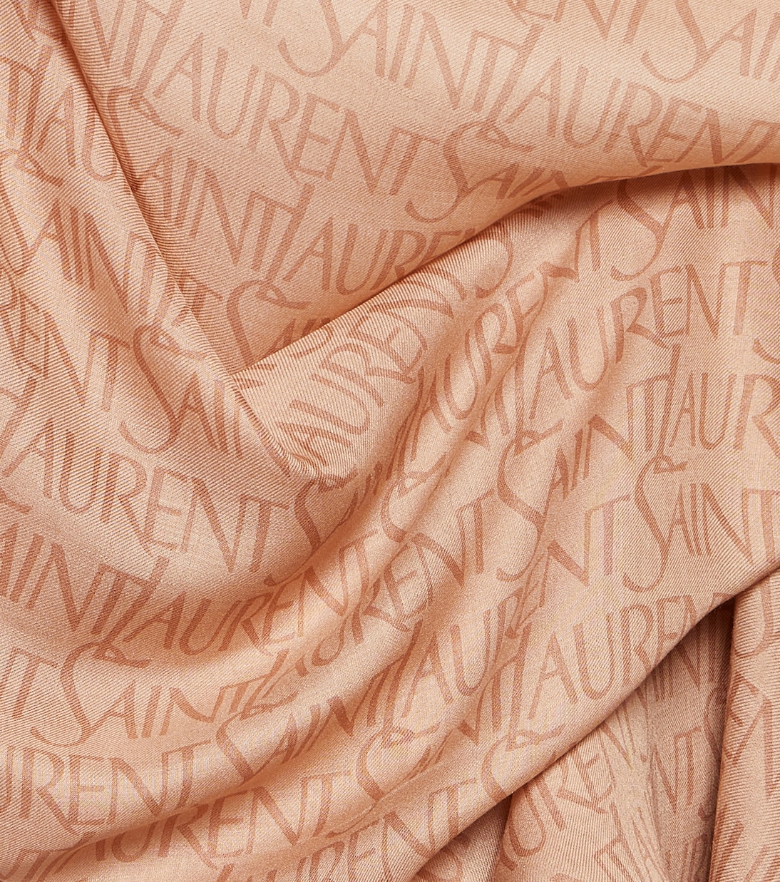 Bufanda de cachemir y modal estampada | Saint Laurent