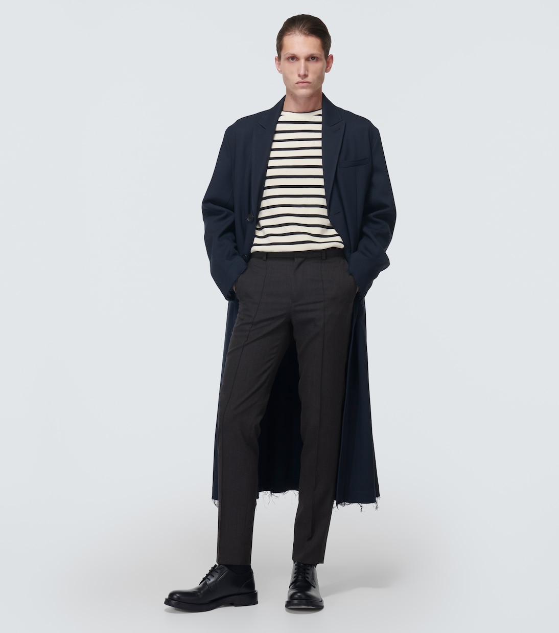 Low-Rise-Hose aus Wolle | Undercover