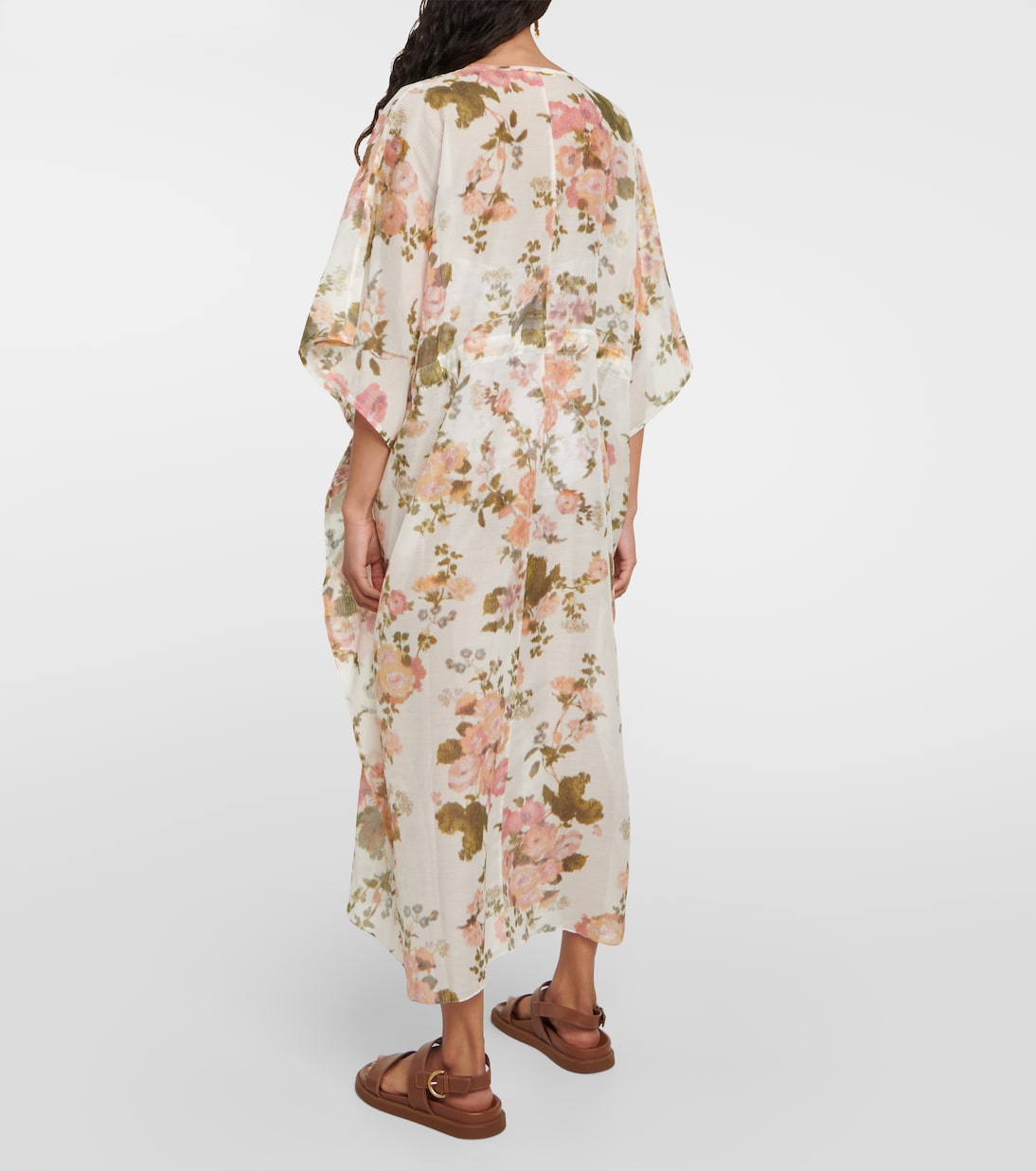 Abito midi Radmilla con stampa | Erdem