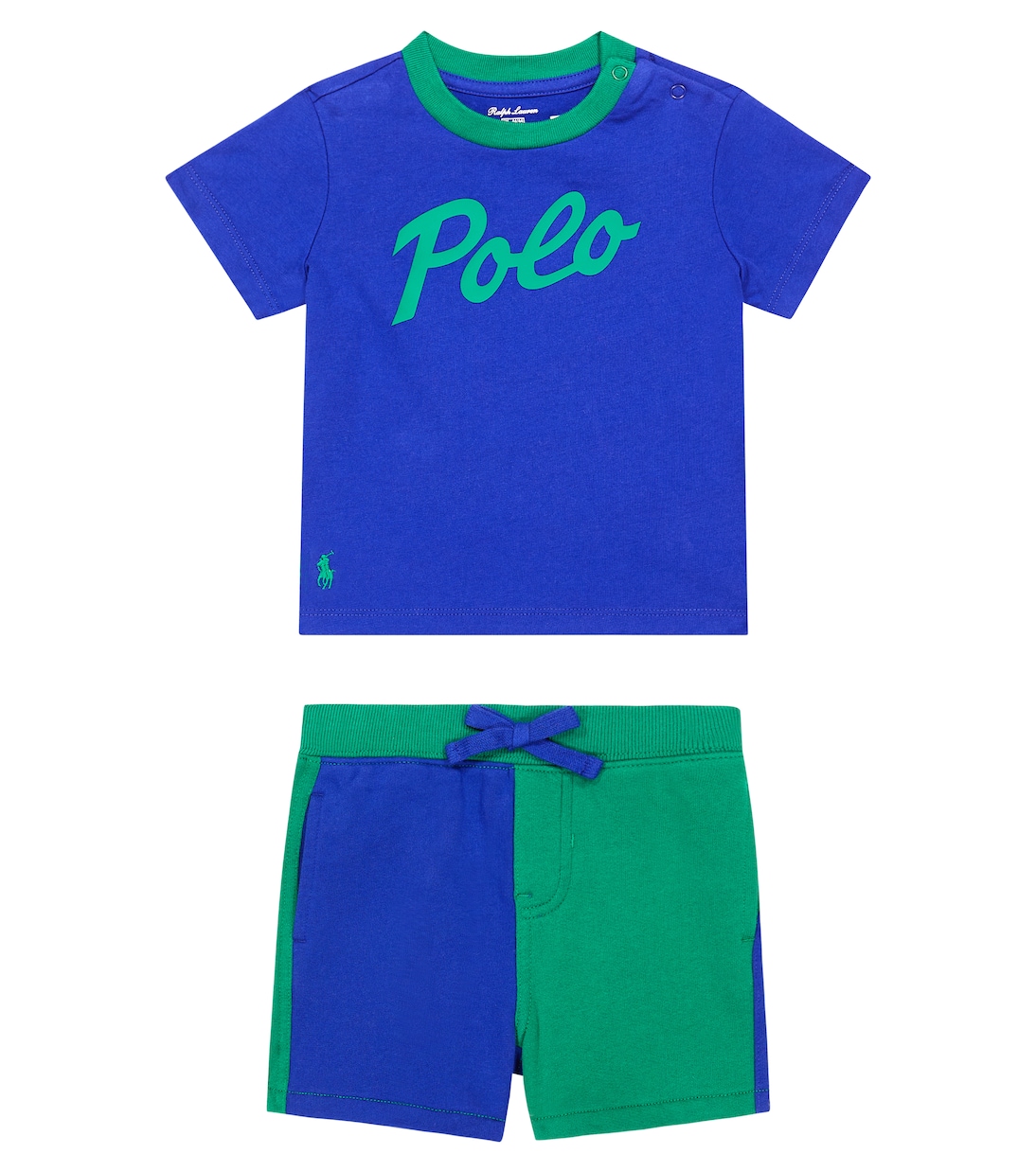 Bebé - set de camiseta y shorts de jersey | Polo Ralph Lauren Kids