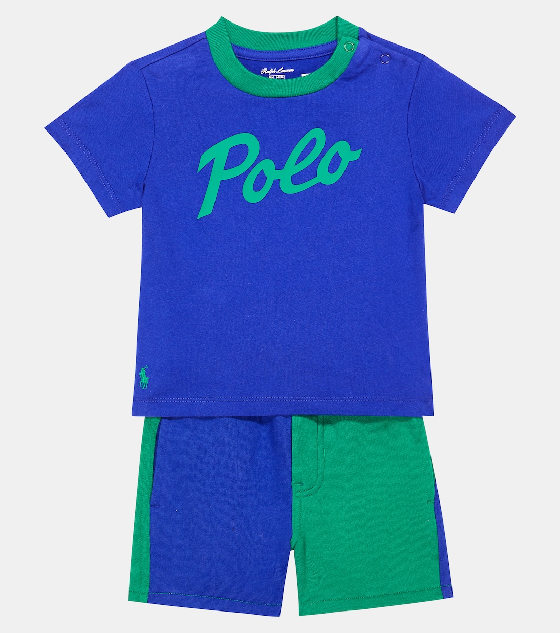 Bebé - set de camiseta y shorts de jersey | Polo Ralph Lauren Kids