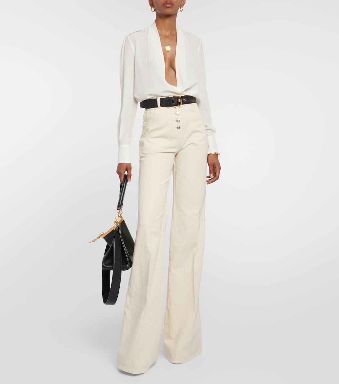 Bluse aus Crêpe de Chine aus Seide | Etro