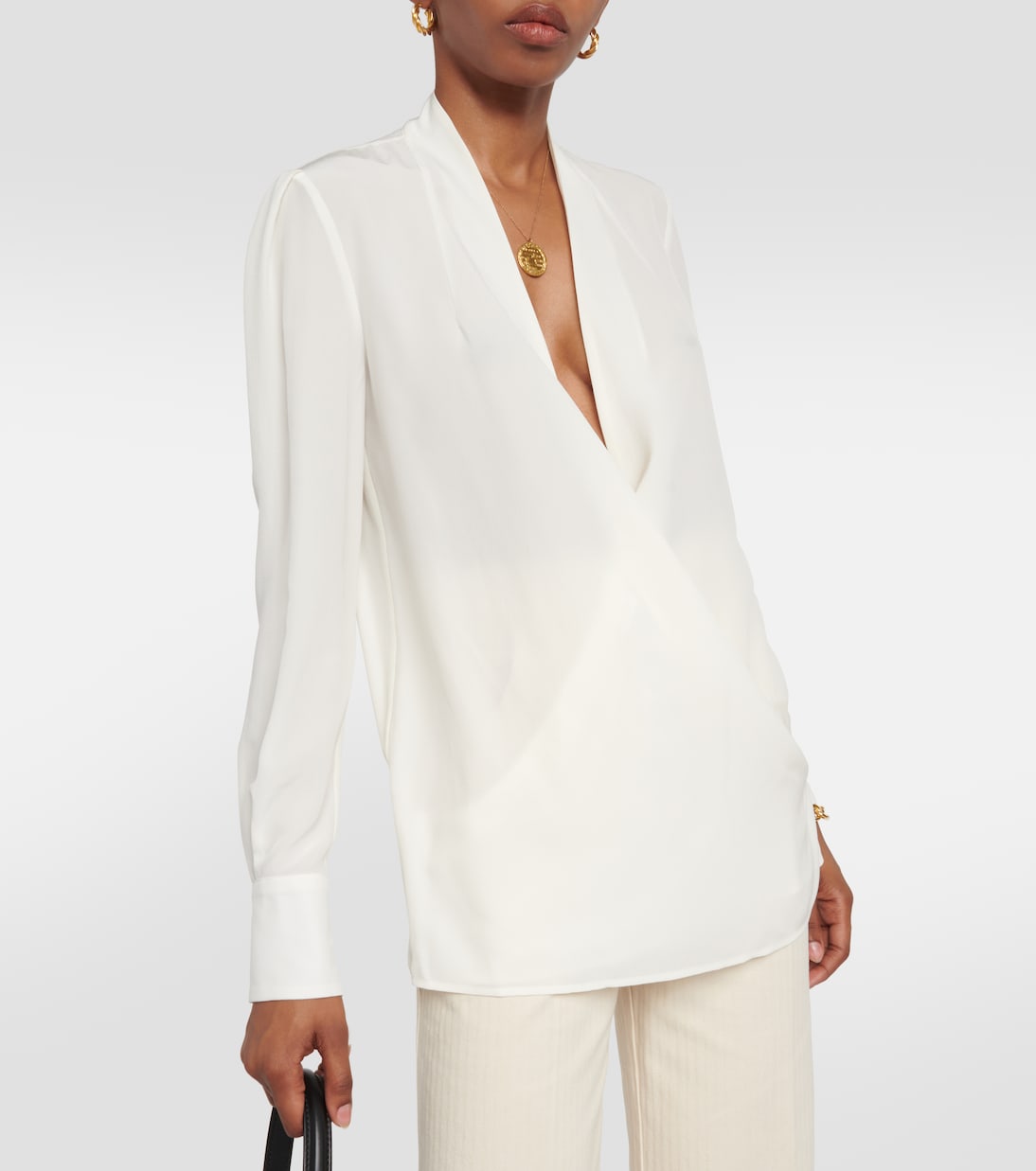 Bluse aus Crêpe de Chine aus Seide | Etro