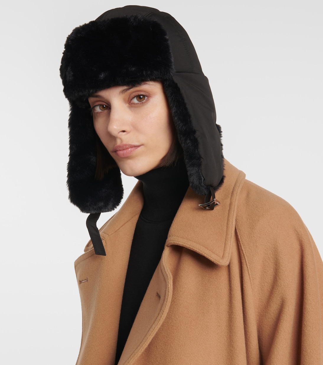 Gorra con pelo sintético | Stella McCartney