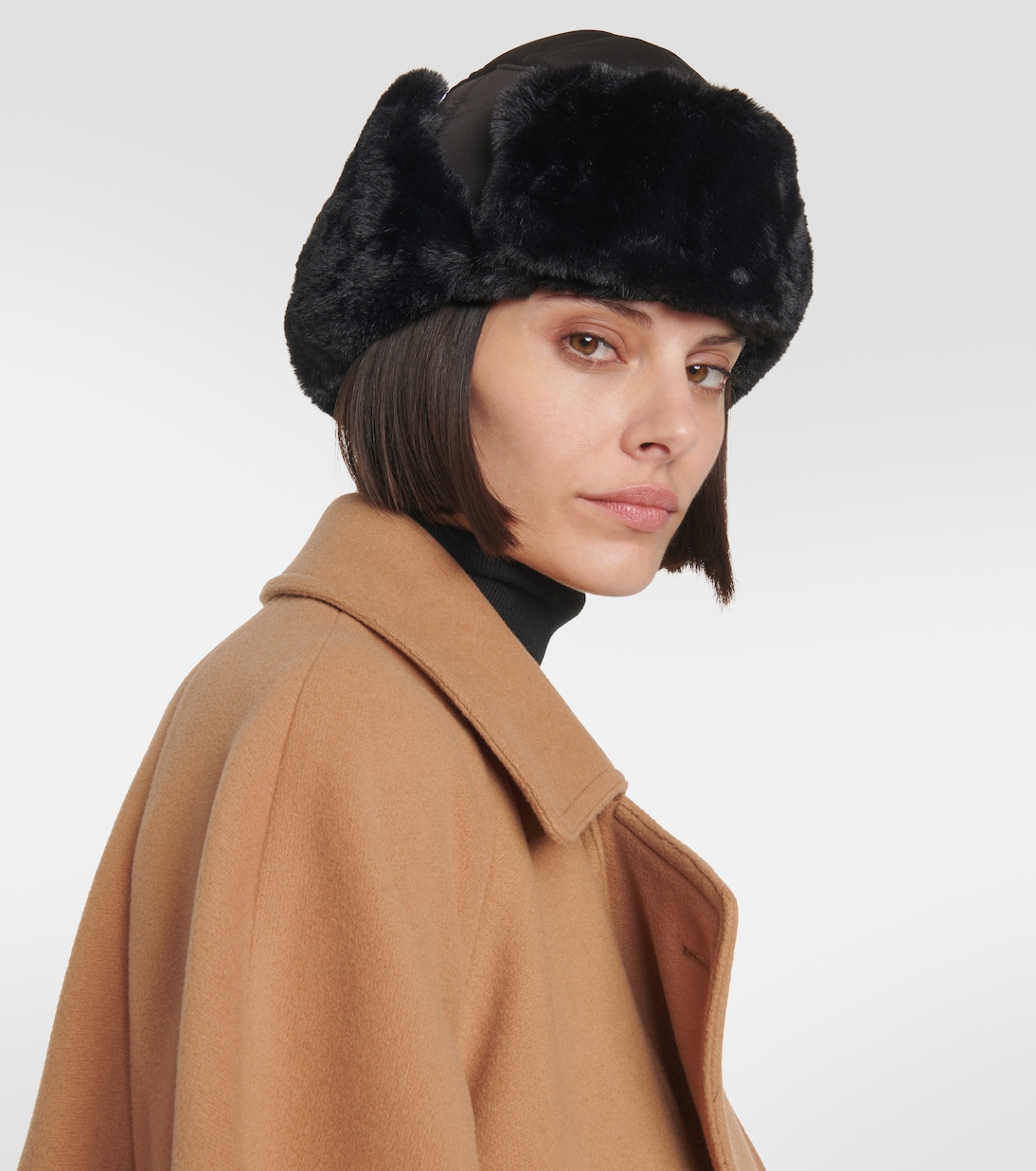 Gorra con pelo sintético | Stella McCartney