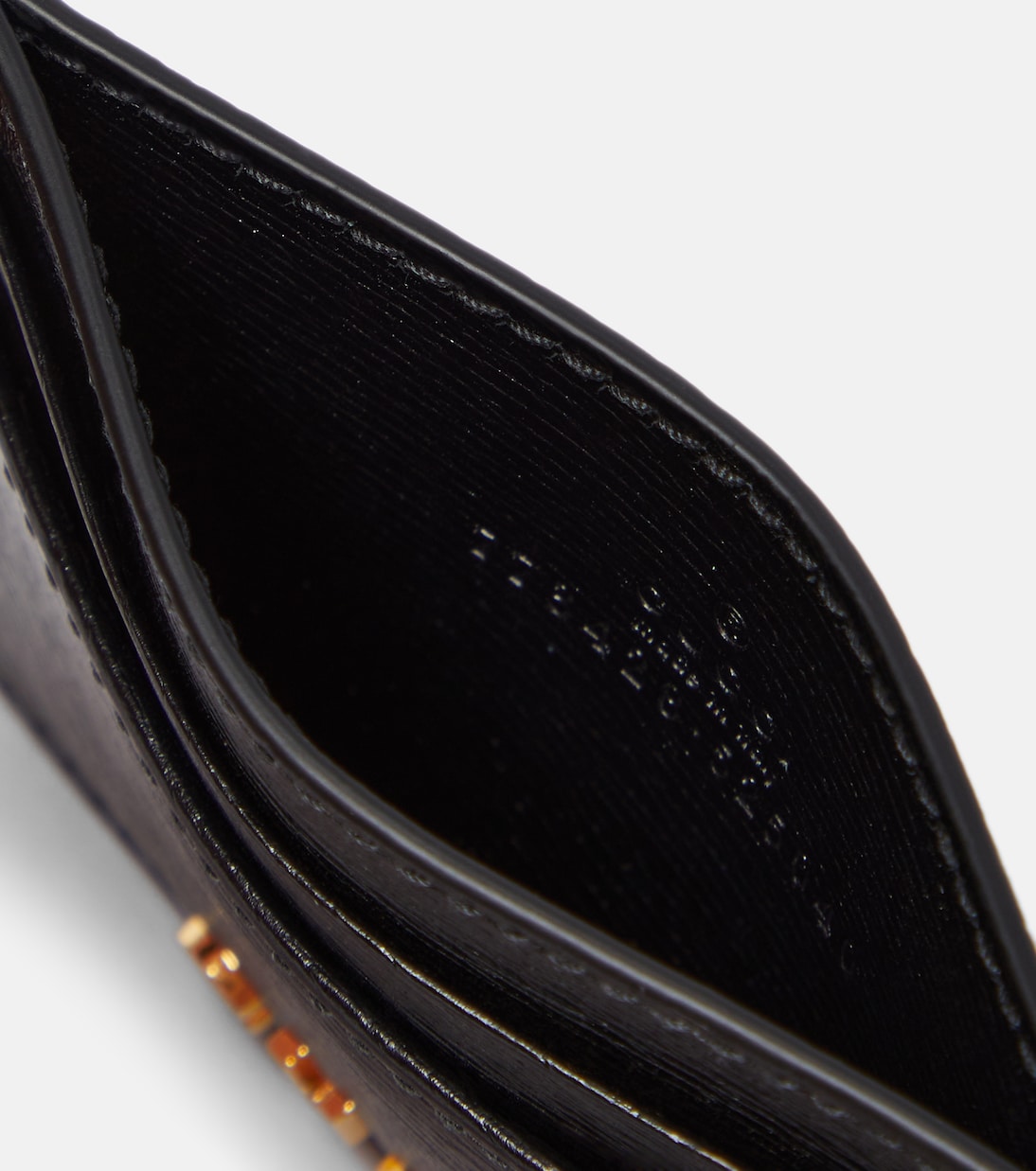 Kartenetui Gucci Script aus Leder | Gucci