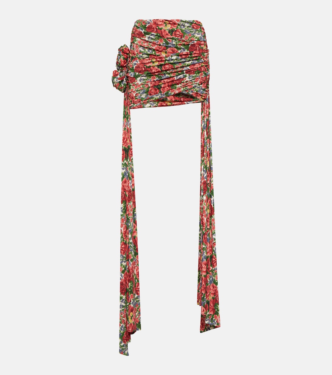 Minifalda floral drapeada | Magda Butrym