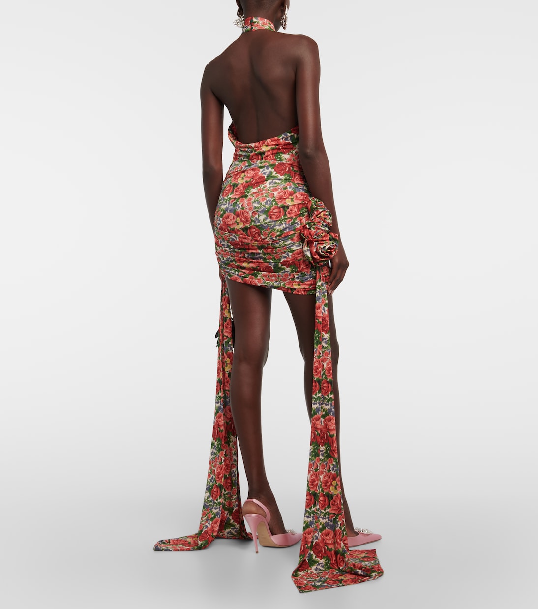 Minifalda floral drapeada | Magda Butrym