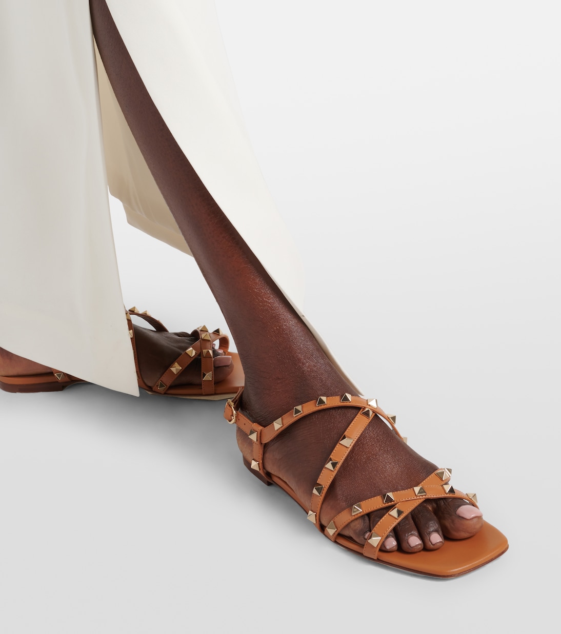 Sandalias Rockstud de piel | Valentino Garavani