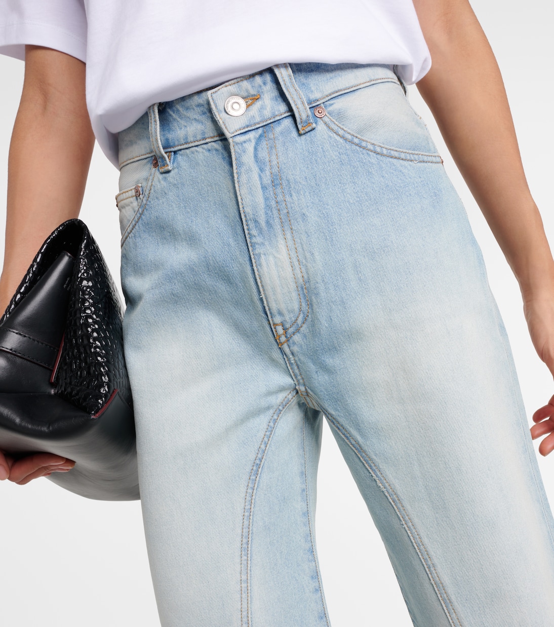 Jean ample à taille haute | Victoria Beckham