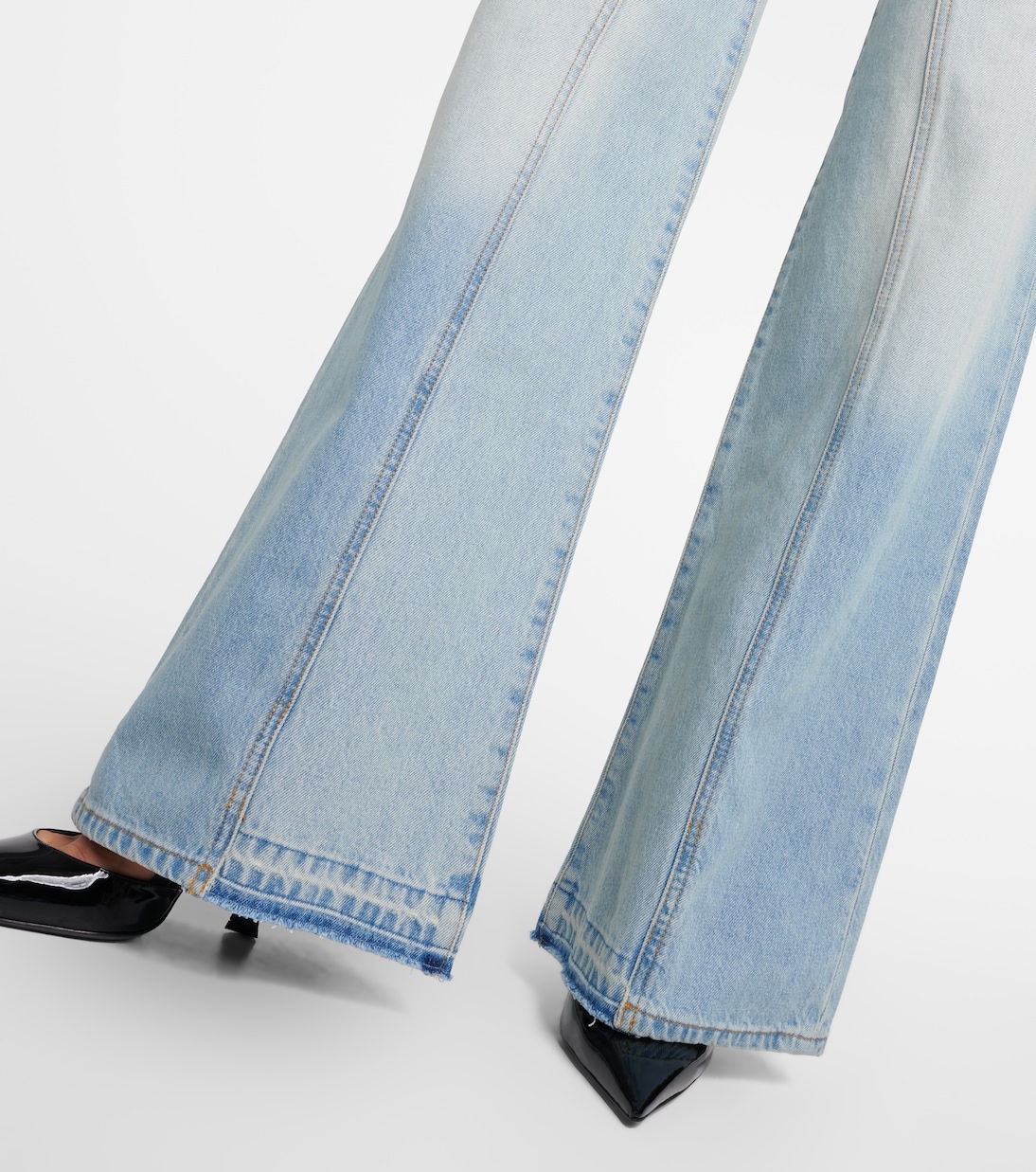 Jean ample à taille haute | Victoria Beckham