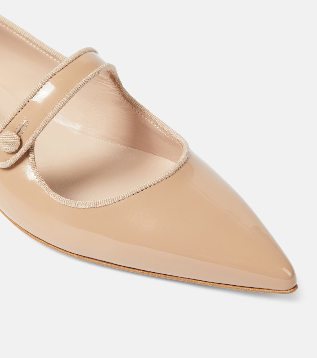 Ballerine Campari in vernice | Manolo Blahnik