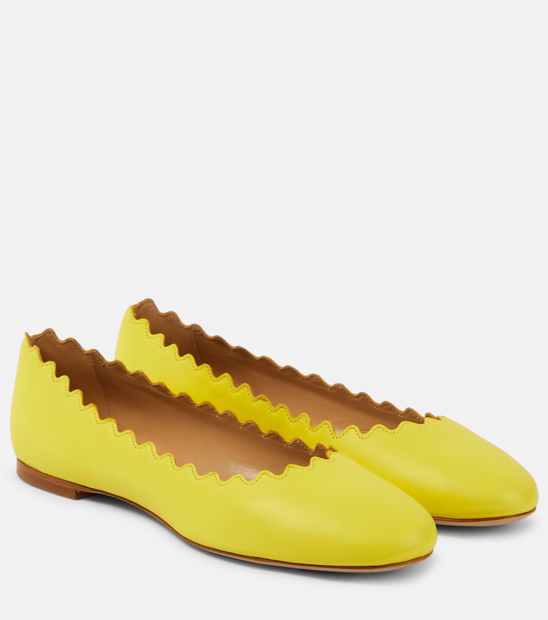 Ballerinas Lauren aus Leder | Chloé
