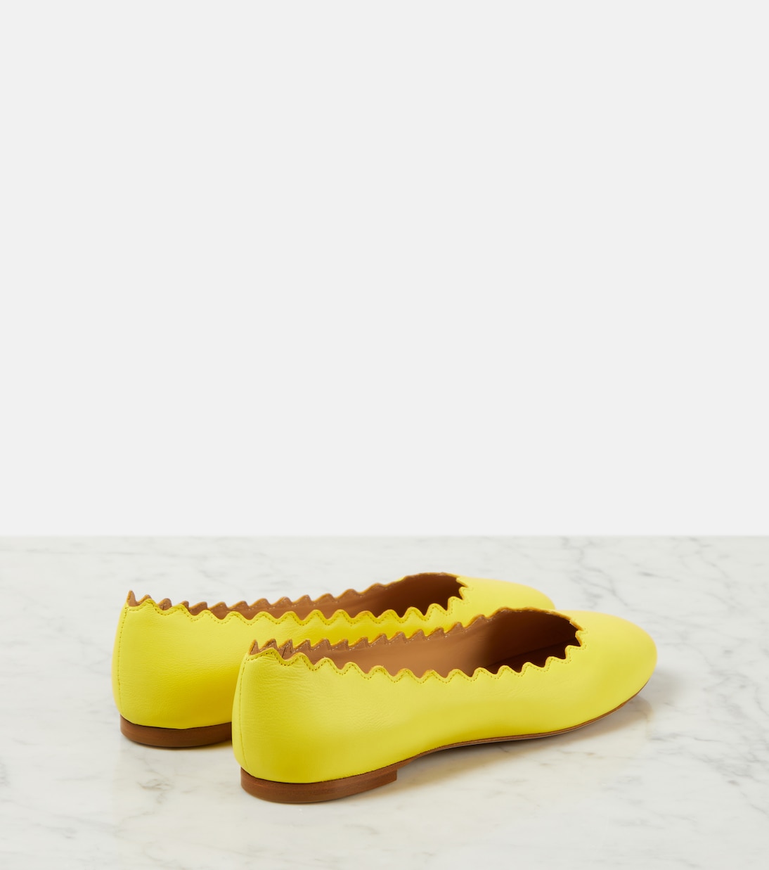 Ballerinas Lauren aus Leder | Chloé