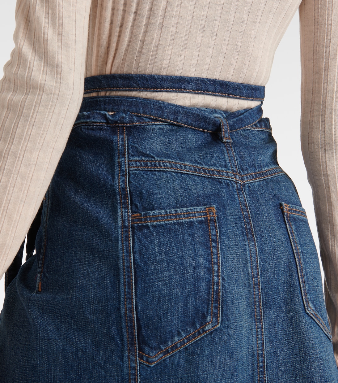 Denim wrap skirt | Sportmax