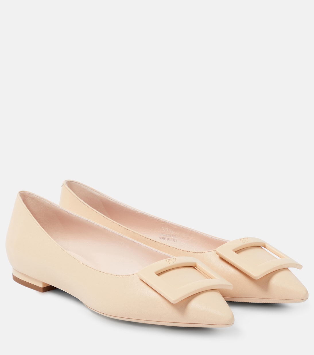 Ballerines Gommettine Ball en cuir verni | Roger Vivier