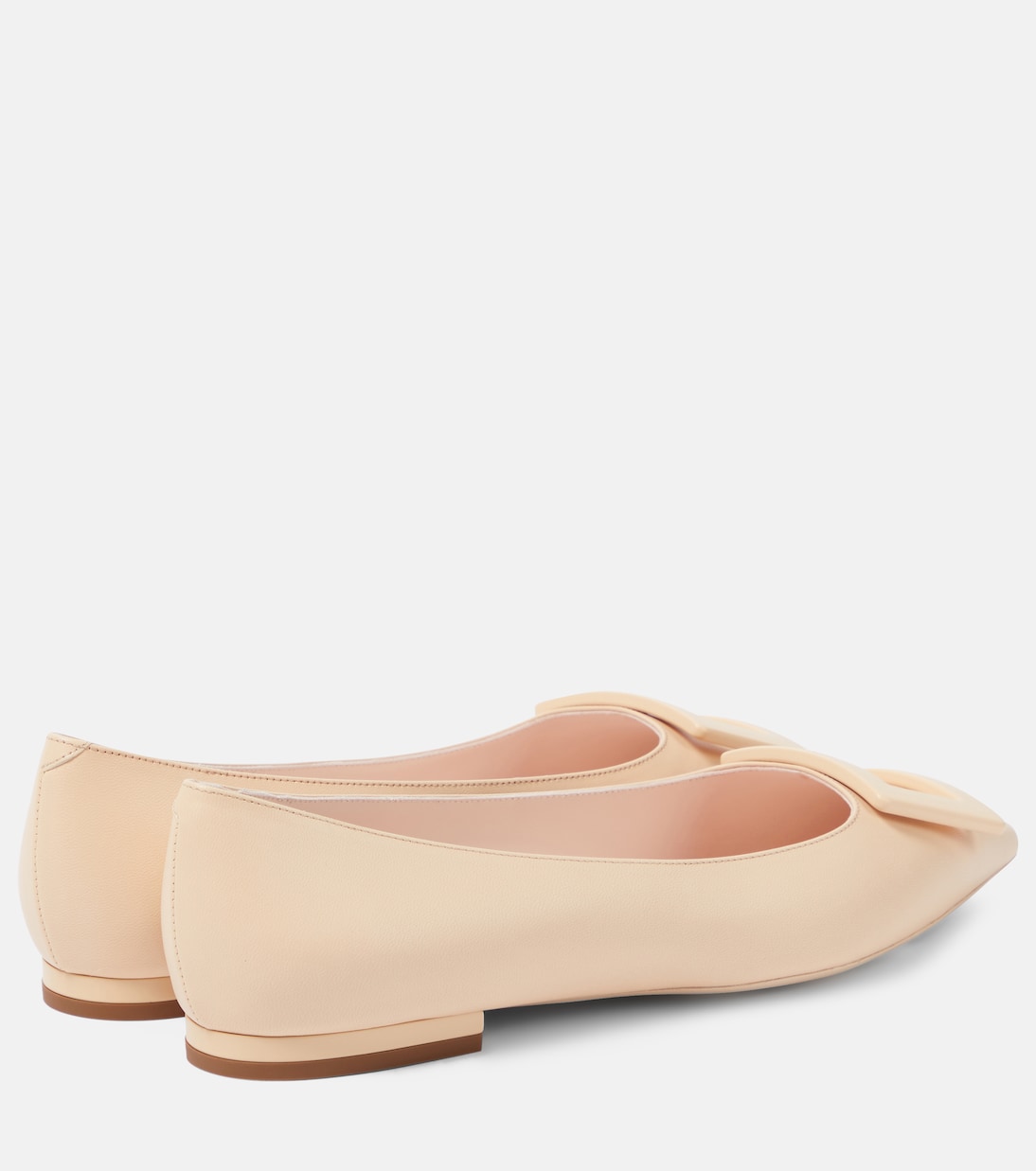 Ballerines Gommettine Ball en cuir verni | Roger Vivier