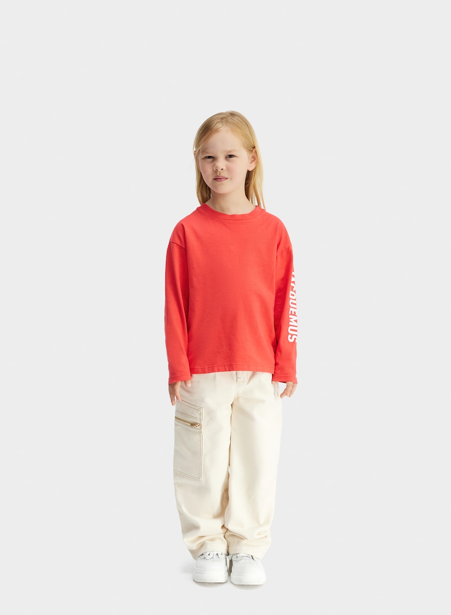Camiseta Le T-shirt Manches Longues | Jacquemus Enfant