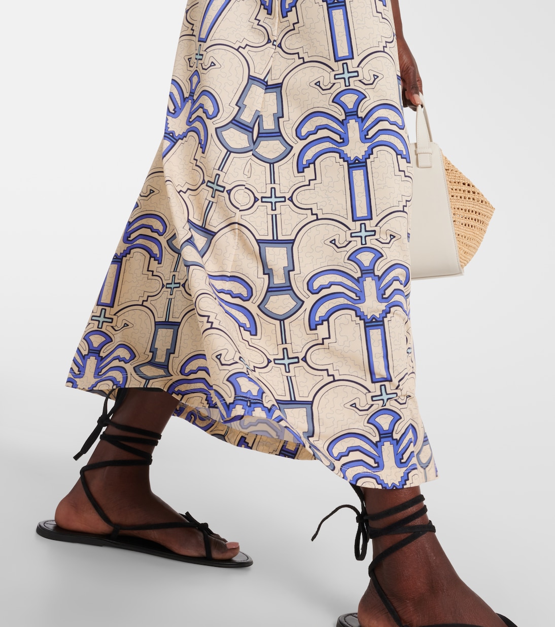 Gonna midi con stampa | Johanna Ortiz