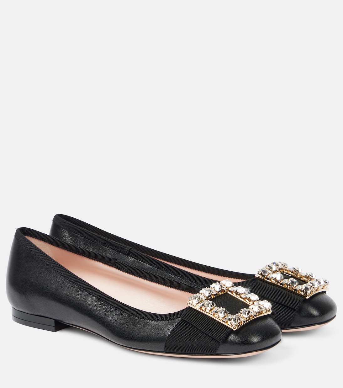 Verzierte Ballerinas Tres Vivier aus Leder | Roger Vivier