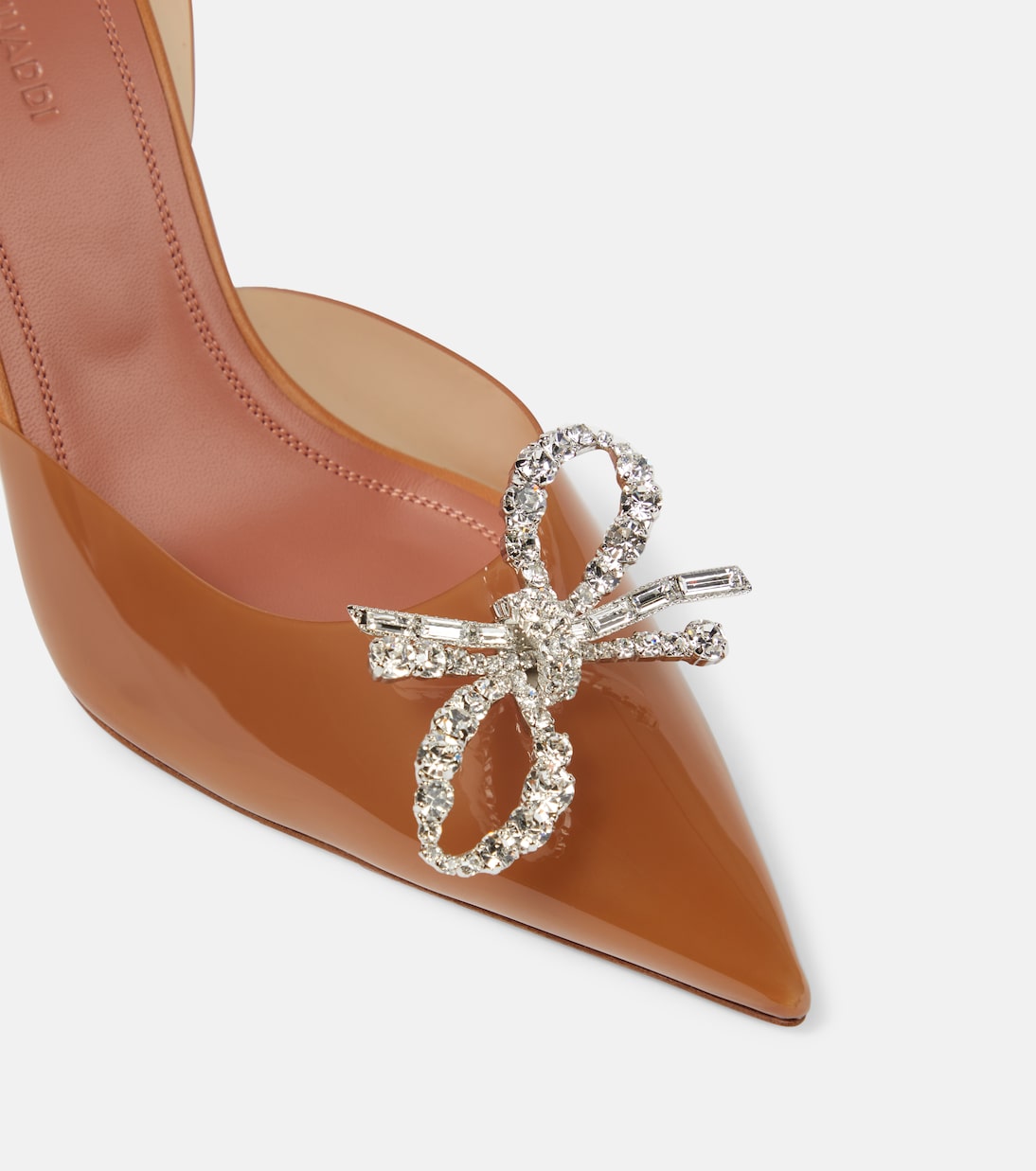 Pumps slingback Rosie 95 in PVC | Amina Muaddi