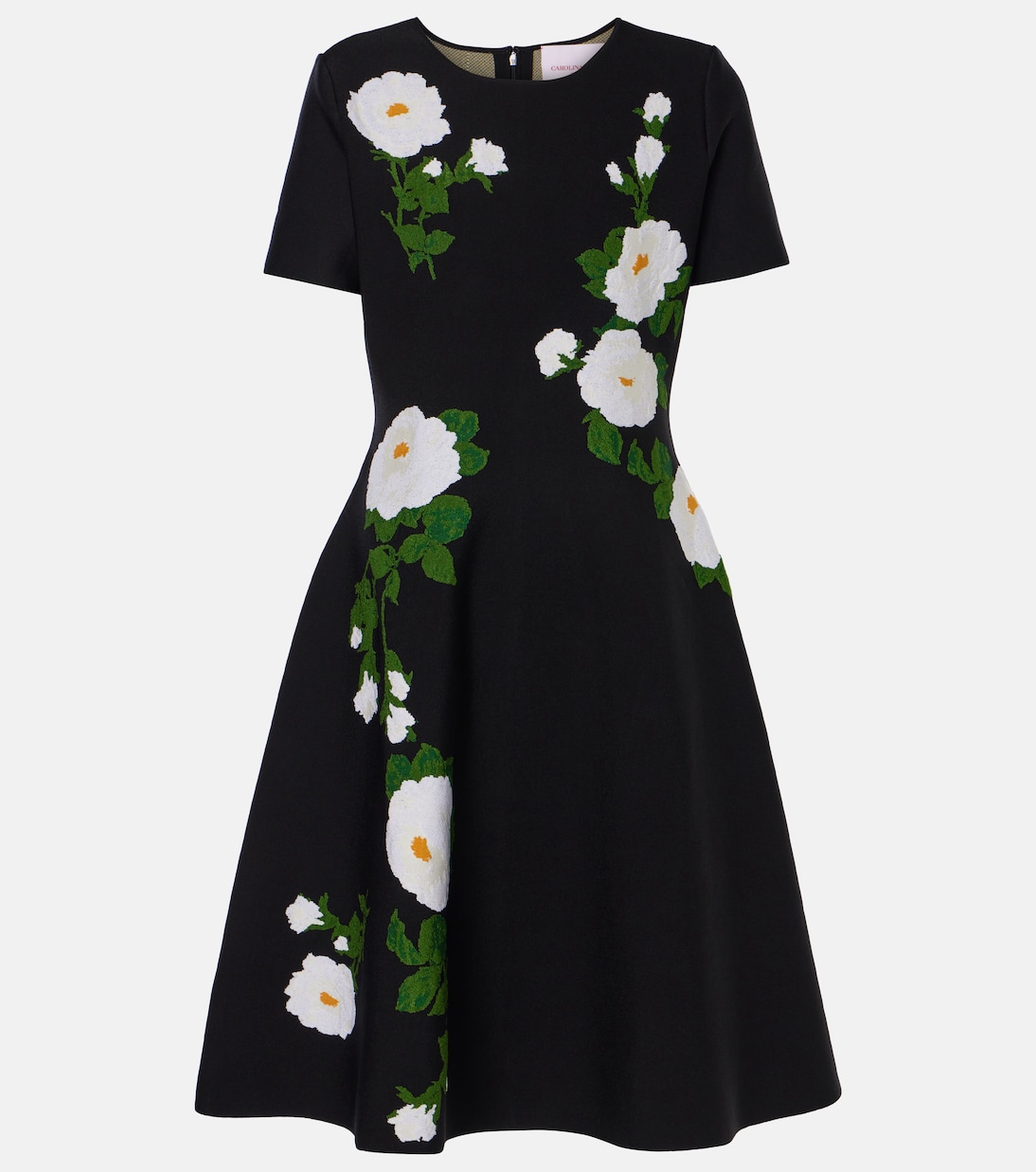 Abito midi in jacquard | Carolina Herrera