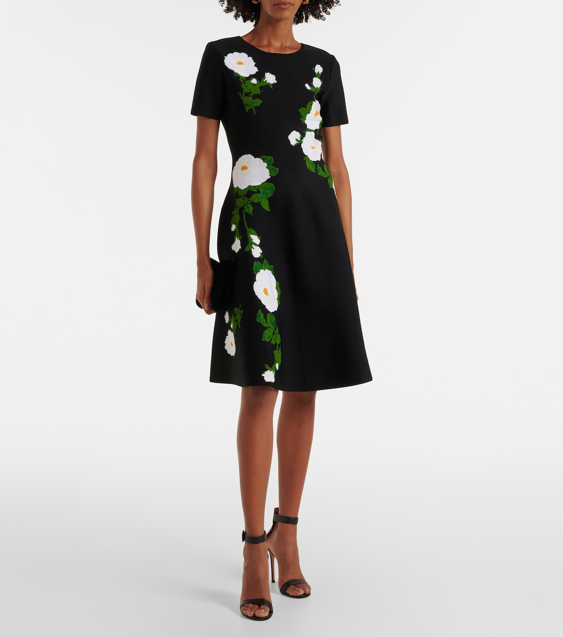 Abito midi in jacquard | Carolina Herrera