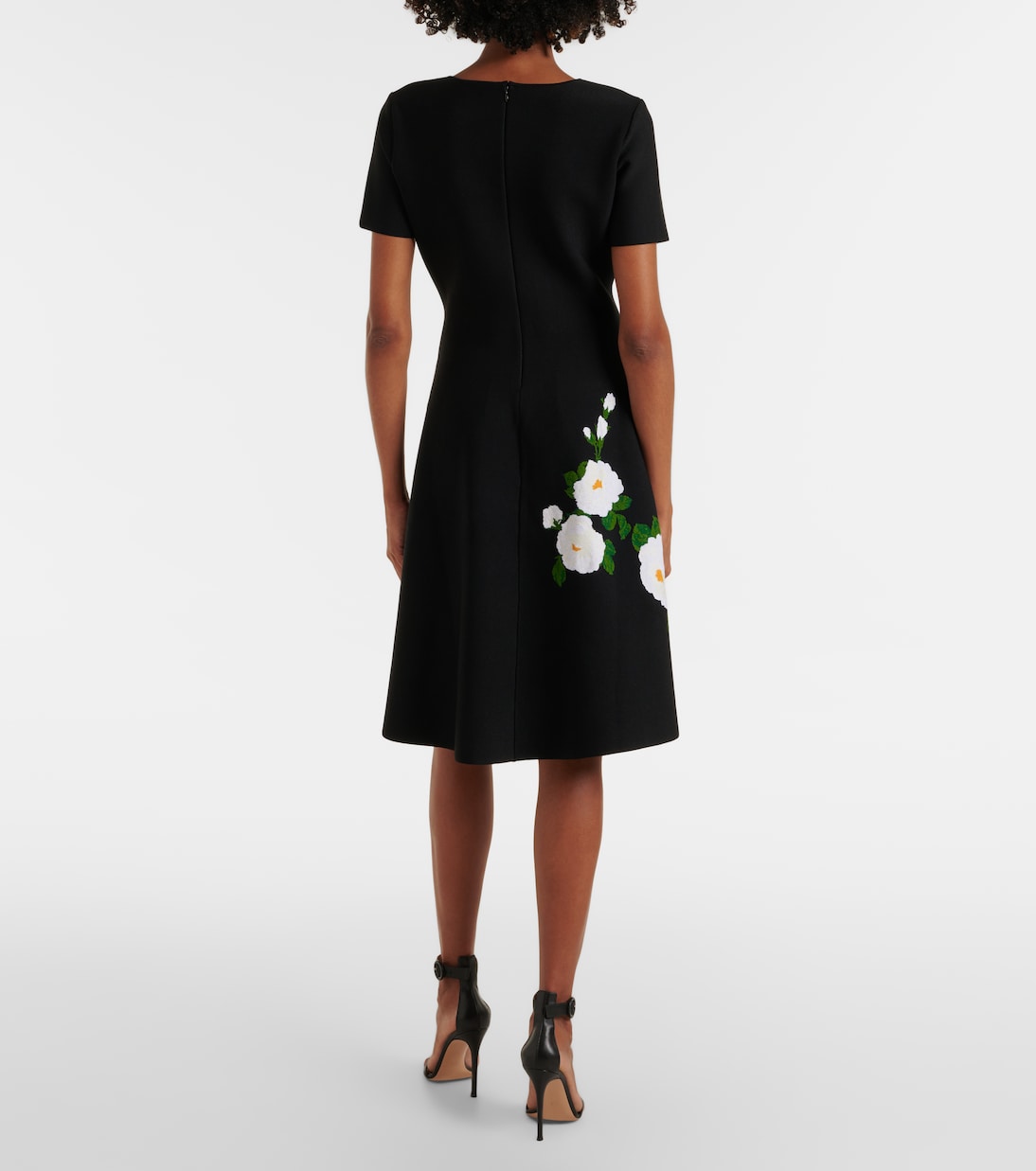 Abito midi in jacquard | Carolina Herrera
