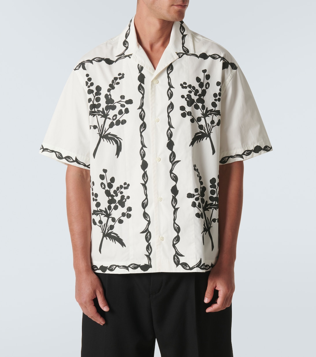 Camicia Jean in cotone con stampa | Jacquemus