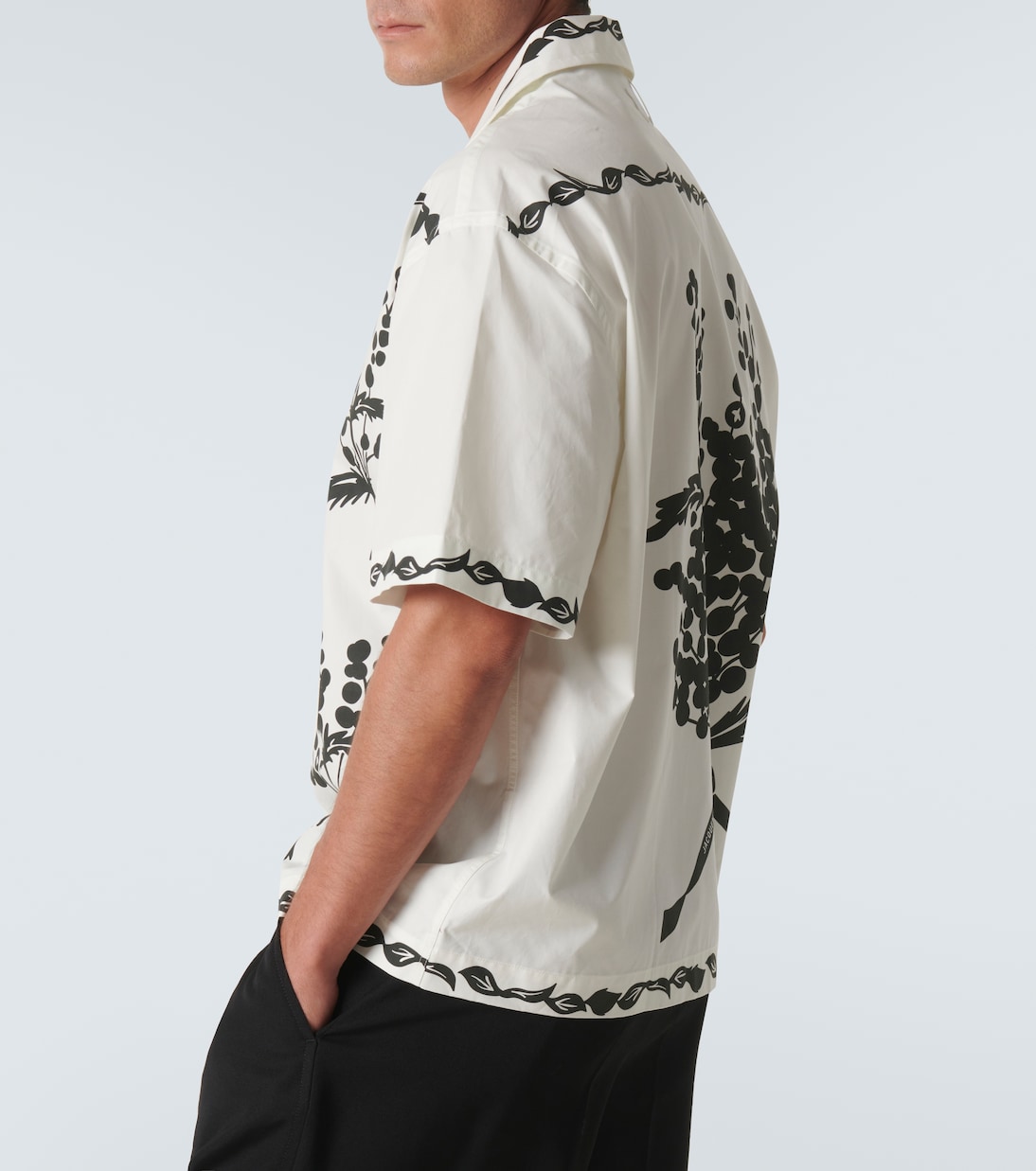 Camicia Jean in cotone con stampa | Jacquemus