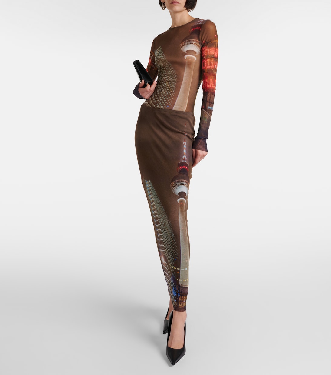 x Shayne – Top Oliver City en tulle | Jean Paul Gaultier