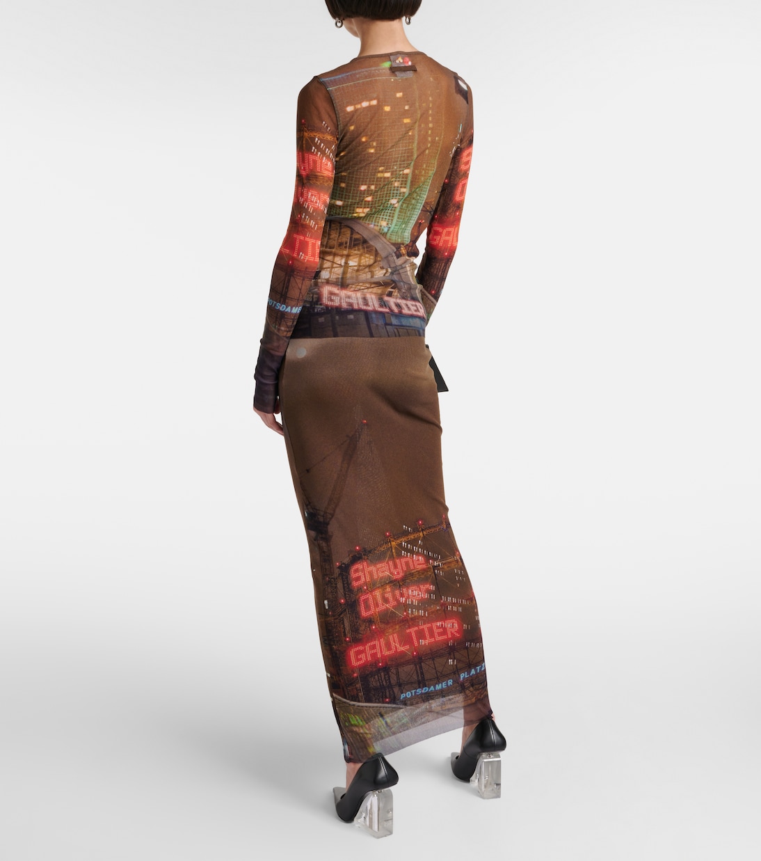 x Shayne – Top Oliver City en tulle | Jean Paul Gaultier