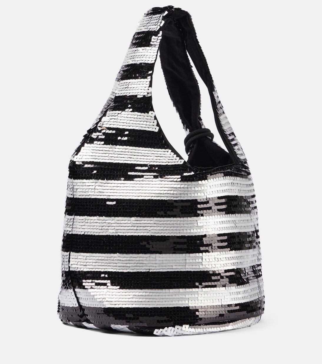 Borsa Mini con paillettes a righe | JW Anderson