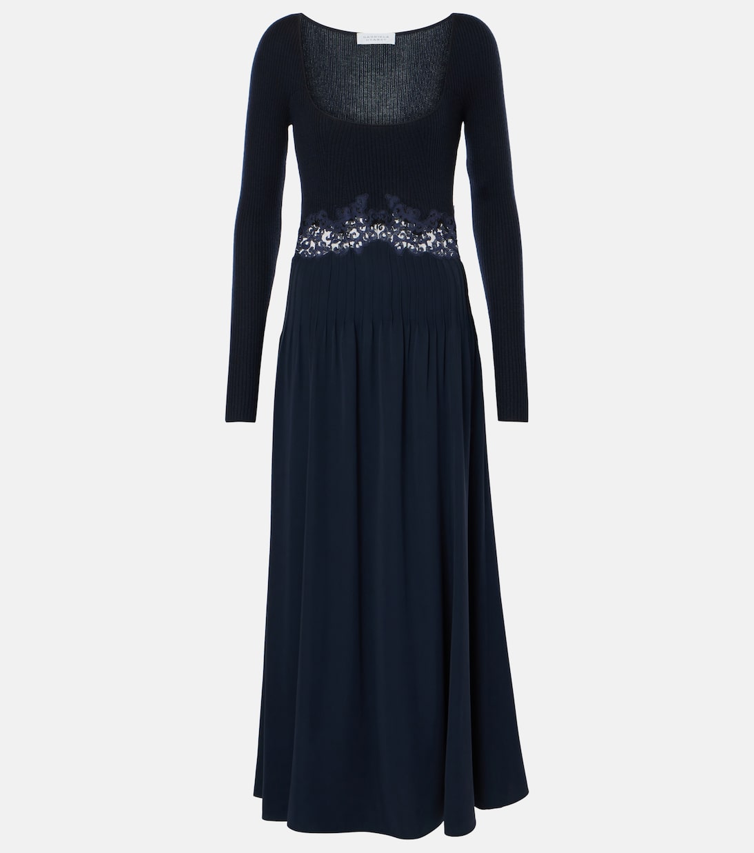Maxikleid Prior aus Seide mit Spitze | Gabriela Hearst