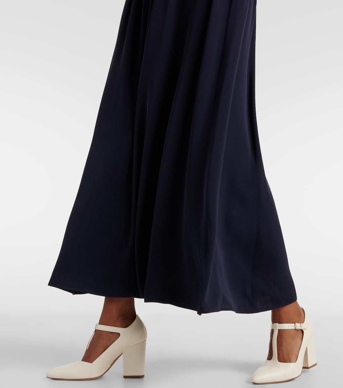 Maxikleid Prior aus Seide mit Spitze | Gabriela Hearst