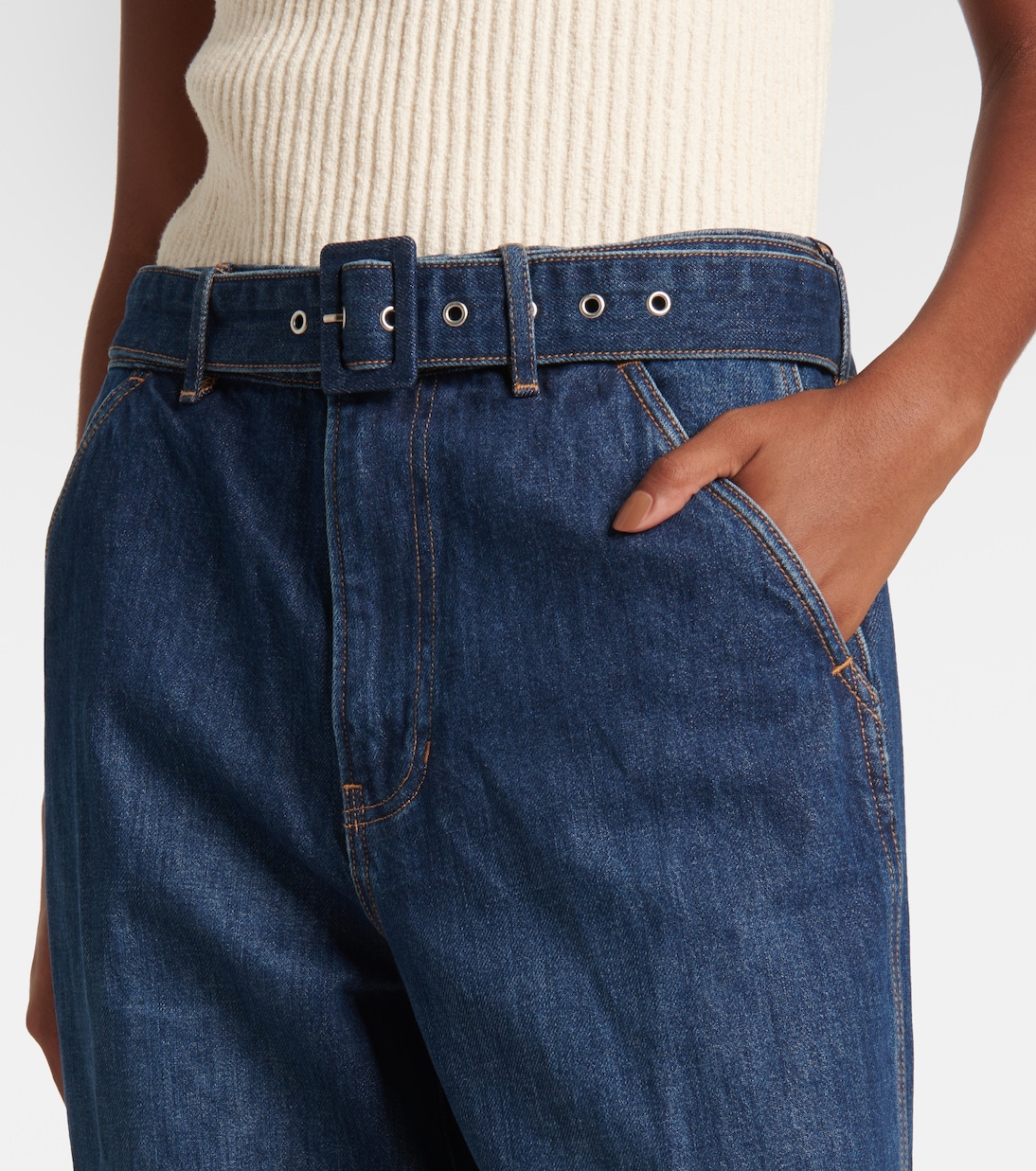 Jeans Taylor a gamba larga | Veronica Beard