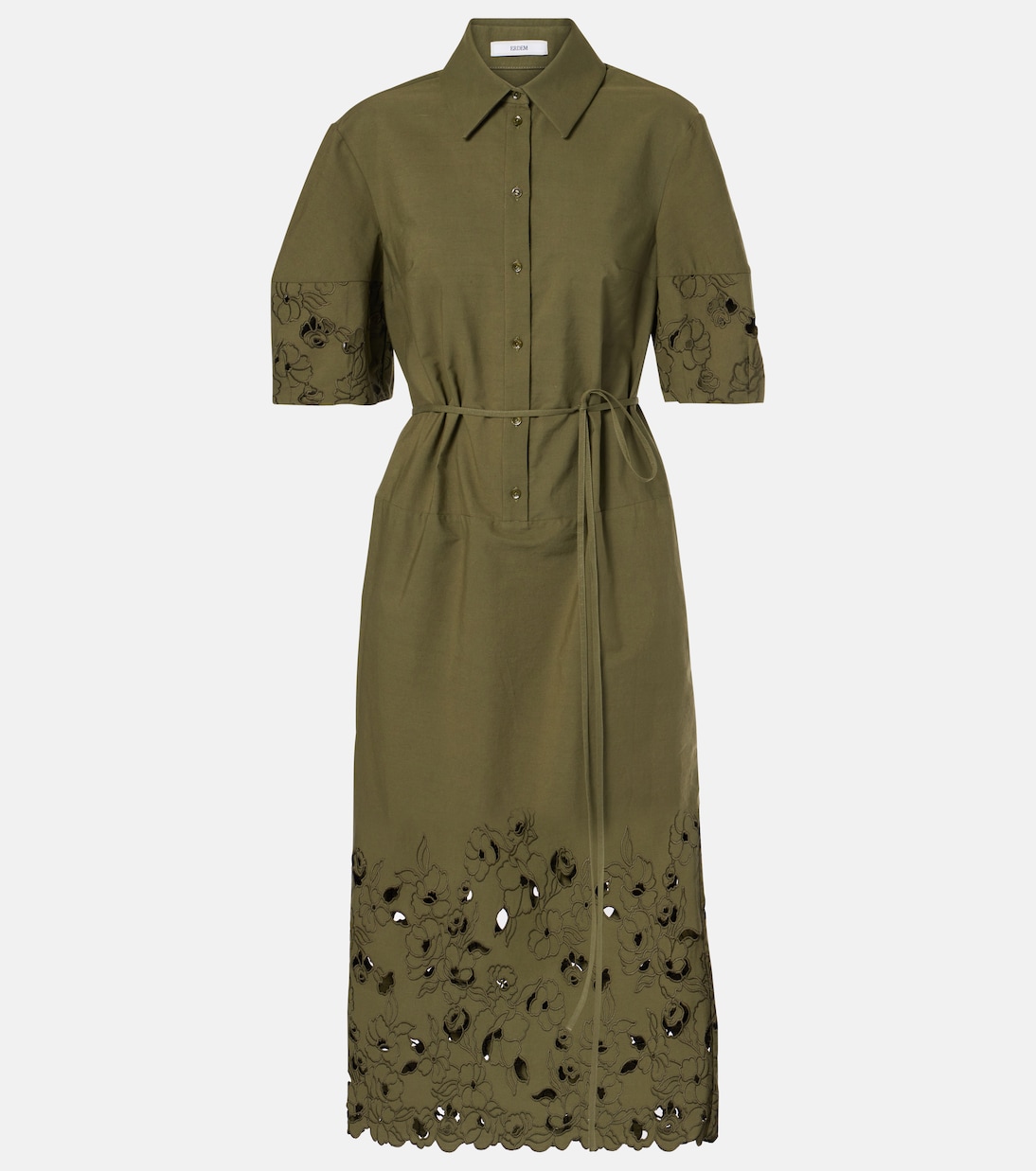 Gonna midi in misto cotone   | Erdem